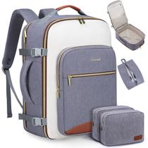 Mochila Carry on LOVEVOOK 40L para mulheres e homens com 3 cubos