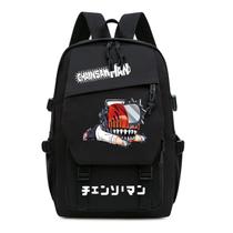 Mochila Cartoon Kids School Chainsaws Mans Pochitas Denjis