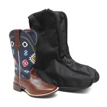 Mochila Case para Bota Cano Alto e Médio Impermeável Resistente e Compacta