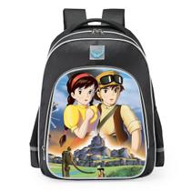 Mochila Castles in Skys Cartoon Kids Nylon 28x16x38cm