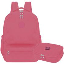 Mochila casual em crinkle + estojo yins