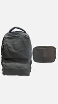 Mochila casual em crinkle + estojo yins
