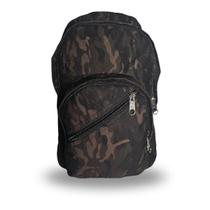 Mochila Casual em RipStop 30 litros - Camuflada Marrom Mochila Casual em RipStop 30 litros - Camuflada Marrom