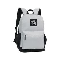 Mochila Casual Escolar Cinza Mormaii 20 Litros Mor-2713