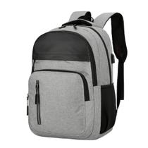 Mochila Casual Escolar Notebook 15,6 Entrada Usb Pacto