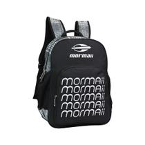 Mochila Casual Escolar Preta Mormaii 20 Litros Mor-2772