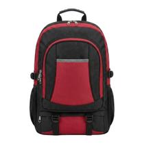 Mochila Casual Expansível 64cm Vermelha Lisa para Viagem e Trabalho Notebook 15.6 Mochila Casual Expansível 64cm Vermelha Lisa para Viagem e Trabalho Notebook 15.6