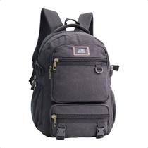 Mochila Casual Mormaii Canvas 25L Compartimento Notebook Cinza Mochila Casual Mormaii Canvas 25L Compartimento Notebook Cinza