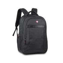 Mochila casual para notebook bolsa preta masculina premium Mochila casual para notebook bolsa preta masculina premium