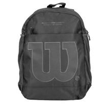 Mochila Casual Urbana WILSON Preto Masculino Feminino Reforçada