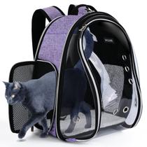 Mochila Cat Carrier BAGLHER Bubble 8 kg, aprovada pela companhia aérea, roxa Mochila Cat Carrier BAGLHER Bubble 8 kg, aprovada pela companhia aérea, roxa