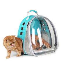 Mochila Cat Carrier LOLLIMEOW Bubble Expansível Verde Mochila Cat Carrier LOLLIMEOW Bubble Expansível Verde