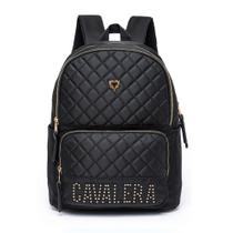 Mochila Cavalera Logo Fashion Matelasse