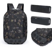 Mochila Cavalera Masculina Original C/ Caixinha Som Moderna Mochila Cavalera Masculina Original C/ Caixinha Som Moderna