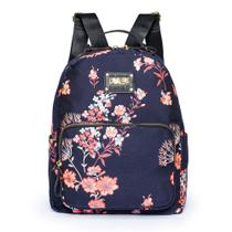 Mochila Cavalera Sioux Jacquard Flores Estampada Feminina Mochila Cavalera Sioux Jacquard Flores Estampada Feminina