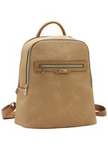 Mochila Chenson Bege Contemporâneo Chic Original