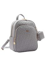 Mochila Chenson Feminina Original Heart Cool Costas 8485101 Cor:Cinza