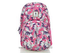 Mochila Chenson Militar Rosa ref. CG31244