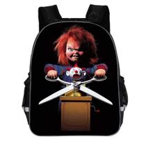 Mochila Childs Plays Chucky Anime School Bag Cartoon 29x16x33cm Mochila Childs Plays Chucky Anime School Bag Cartoon 29x16x33cm