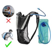 Mochila Ciclismo Hidratação 2L Refil Térmica Reforçada