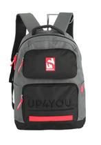 Mochila cinza un up4u Mochila cinza un up4u