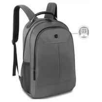 Mochila Cinza Unissex Para Notebook 15.6 Executiva - Clio