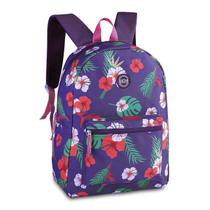 Mochila Clio Cross Costas Estampa Juvenil Floral Casual