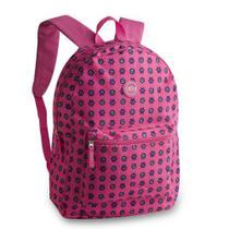 Mochila Clio Cross Costas Estampa Pegadas Juvenil Casual