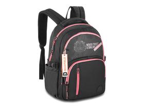 Mochila Clio Garfield Grande Reforçada Com Chaveiro