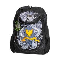 Mochila Clio Style divisórias preta MM 1230 Masculina