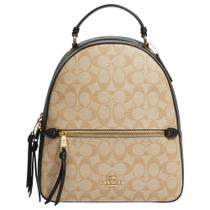 Mochila Coach Jordyn Light Khaki Brown Multi