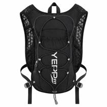 Mochila Colete Esporte Hidratação 4L Corrida Trilha Ciclismo Cor:Preto