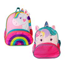 Mochila Com Alças Acolchoadas Infantil Unicórnio Charmoso