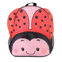 Mochila Com Alças Infantil - Joaninha Mochila Com Alças Infantil - Joaninha