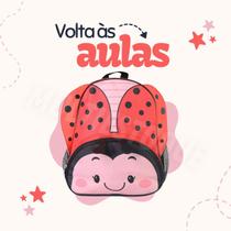 Mochila com Alças Infantil - Joaninha - Clio