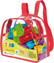 Mochila com Blocos de Montar Tand Kids - 60 Peças - Toyster