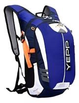 Mochila Com Bolsa Hidratação E Porta Capacete Yepp 18 L