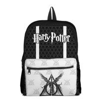 Mochila com Bolso Escolar Avulsa Juvenil do Herry Potter Menina e Menino