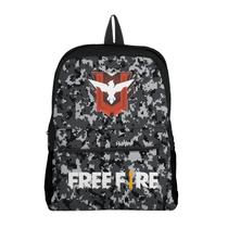 Mochila com bolso Escolar Infantil Avulsa Jogos Free Fire Menino e Menina Mochila com bolso Escolar Infantil Avulsa Jogos Free Fire Menino e Menina