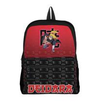 Mochila com Bolso Infantil Avulsa Naruto Menina e Menino