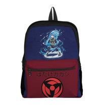 Mochila com Bolso Infantil Avulsa Naruto Menina e Menino