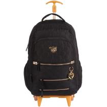 Mochila com carrinho capricho love vii black g dmw