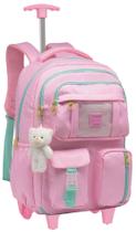 Mochila Com Carrinho Feminino 18 Sortidos Mf8192-c