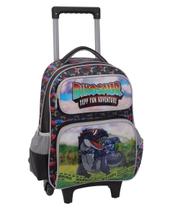 Mochila Com Carrinho Rodinhas Dinossauro Mim6321-c Mochila Com Carrinho Rodinhas Dinossauro Mim6321-c