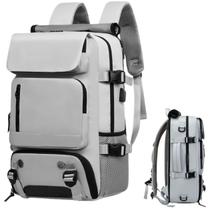 Mochila com Compartimento Entrada Usb Vários Bolsos Alça Reforçada Fixação Mala Ideal para Viagem Executiva Escola Trabalho Bolsa Versátil Mochila com Compartimento Entrada Usb Vários Bolsos Alça Reforçada Fixação Mala Ideal para Viagem Executiva Escola Trabalho Bolsa Versátil