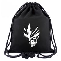 Mochila com cordão Anime Bleachs Kurosaki Ichigo Print Mochila com cordão Anime Bleachs Kurosaki Ichigo Print