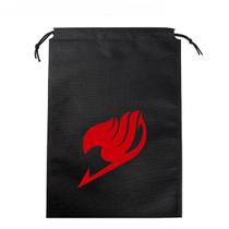 Mochila com cordão Anime Fairys Tails com impressão 3D
