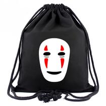 Mochila com cordão Anime No Faces Mans Gym Bag 40x34cm Mochila com cordão Anime No Faces Mans Gym Bag 40x34cm