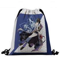 Mochila com cordão Bungos Stray Dogs Anime Gym 39x32cm