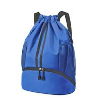 Mochila com cordão Hoedia Sports para mulheres e homens azul Mochila com cordão Hoedia Sports para mulheres e homens azul